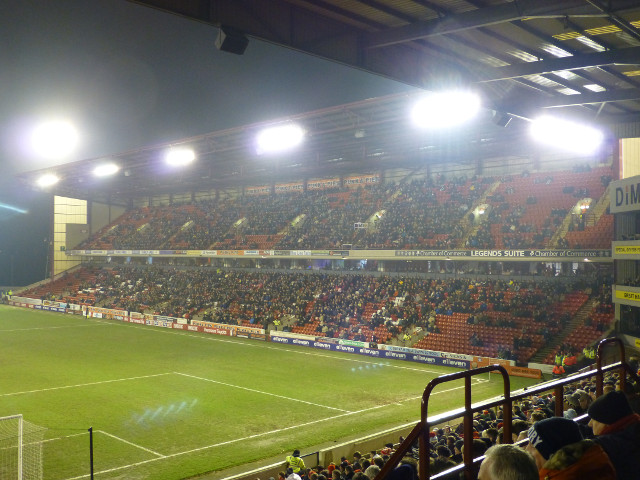 The East Stand During the Match